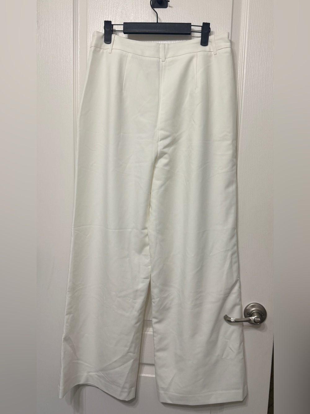 Commense White Wide Leg Pants - Picture 4 of 7